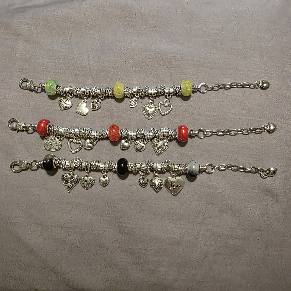 Heart Bracelet- Handcrafted NIP
